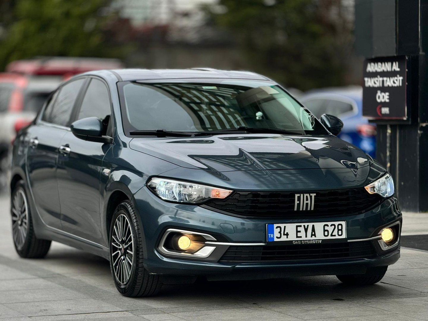 %0,99 KREDİ 2022 FİAT EGEA EASY PLUS LANSMAN RENK 1.4 FİRE