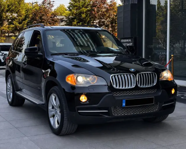 BORZ MOTORDAN 450.000TL PEŞİNAT İLE 2008 BMW X5 CAMTAVAN+M SPORT