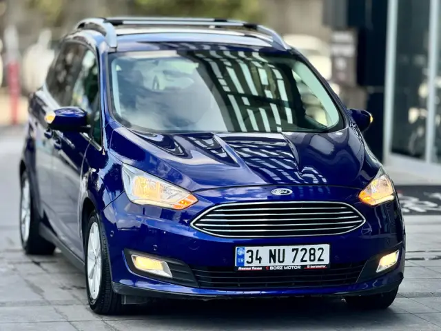 BORZ MOTOR'DAN 270.000 PEŞİNAT 2015 FORD C-MAX 7 KİŞİLİK+OTOMATİK